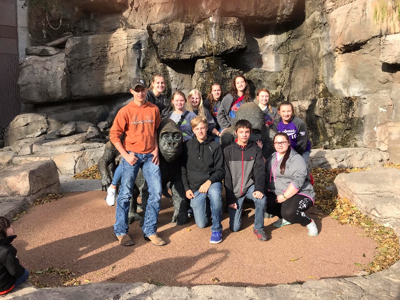Leigh Community Schools High School Students Visit Henry Doorly Zoo