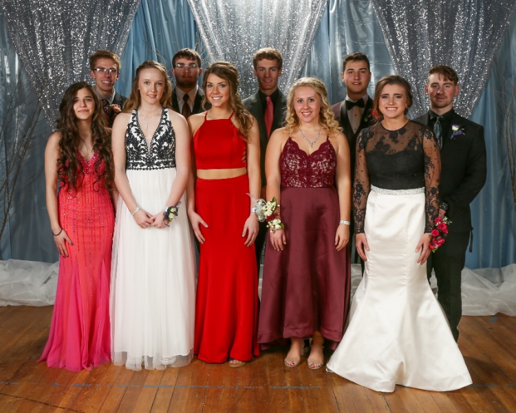 winter wonderland prom dress